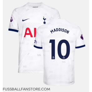 Tottenham Hotspur James Maddison #10 Replik Heimtrikot 2023-24 Kurzarm
